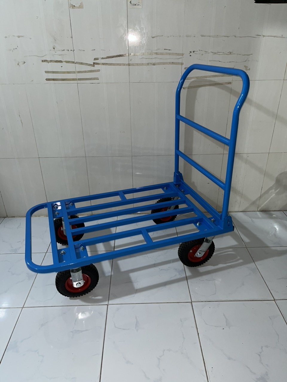 xe đẩy 500kg gấp gọn, xe đẩy hàng 500kg,
