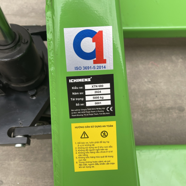 Xe nâng tay 5000kg ICHIMENS