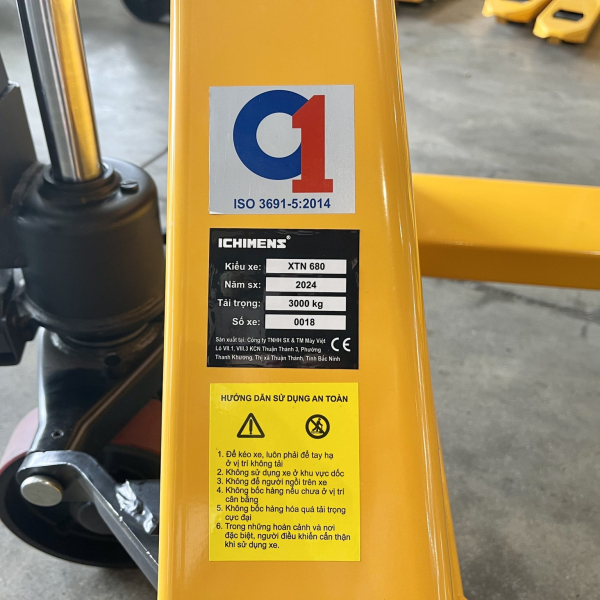 Xe nâng tay 3000kg ICHIMENS