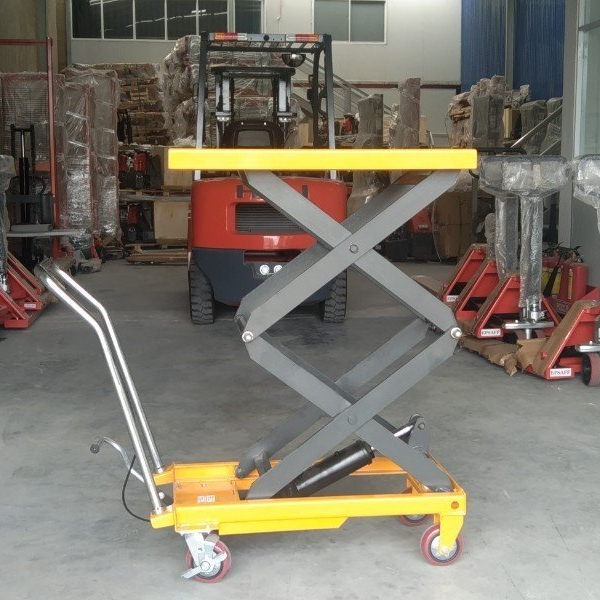 Xe nâng mặt bàn 500kg 1.5m